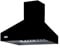 Viking Professional Series 48" Black Chimney Wall Hood