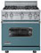 Viking 30" Pro-Style Iridescent Blue Freestanding Gas Range