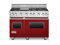 Viking 48" Apple Red  6 Sealed Burner Freestanding Gas Range