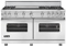 Viking Custom Series 60" Sealed Burner Stainless Steel Range