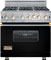 Viking 36" Professional Custom Series Black Freestanding Gas Range