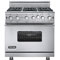Viking 36" Professional Custom Series Stainless Steel Freestanding Gas Range