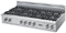 Viking Custom Series 48" Sealed Burner Stainless Steel Rangetop