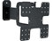 Sanus 26" - 47" Super Slim Full-Motion Black Wall TV Mount