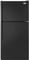 Whirlpool Black Top Freezer Refrigerator