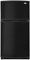 Whirlpool W9RXXMFWB Black Top Freezer Refrigerator