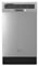 Whirlpool 22" Stainless Steel Tall-Tub Built-In Dishwasher