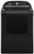 Whirlpool 7.6 Cu Ft Capacity Black Electric Dryer