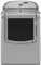 Whirlpool 7.6 Cu Ft Capacity Silver Electric Steam Dryer
