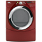 Whirlpool Duet WED9470WR Cranberry Red Electric Steam Dryer
