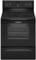 Whirlpool 30" Black Freestanding Electric Range