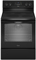 Whirlpool 30" Black Freestanding Electric Range