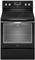 Whirlpool 30" Black Freestanding Electric Range