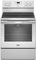 Whirlpool 30" White Freestanding Electric Range