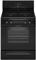 Whirlpool 30" Black Freestanding Gas Range