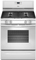Whirlpool 30" White Freestanding Gas Range