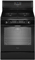 Whirlpool 30" Black Freestanding Gas Range
