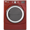 Whirlpool Duet WGD9270XR Cranberry Red Gas Steam Dryer
