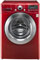 LG Wild Cherry Red Extra Large Capacity TurboWash Front Load Steam Washer