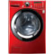 LG WM3360 Wild Cherry Red Front Load Washer