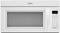 Whirlpool White Microwave Hood Combination