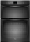 Whirlpool 30" Black Combination Microwave Electric Wall Oven