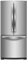 Whirlpool 30" Monochromatic Stainless Steel French Door Refrigerator