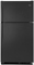 Whirlpool 18 Cu Ft Black Top Freezer Refrigerator