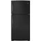 Whirlpool Black Top-Freezer Refrigerator