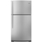 Whirlpool Monochromatic Stainless Steel Top Freezer Refrigerator