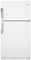 Whirlpool 21 Cu Ft White Top Freezer Refrigerator