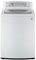 LG White High Efficiency Top Load Washer