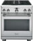 GE Monogram 30" Stainless Steel Dual-Fuel Professional Range