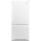 Amana ABB2224WEW White Bottom-Freezer Refrigerator