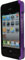 Atomic Black/ Purple Hybrid Composite Case for iPhone 4/4S