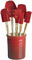 Le Creuset 7-Piece Cherry Spatula Set