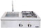 DCS 30" Built-In Stainless Steel Dual Side Burner With Sink