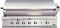 DCS 48" Professional Built-In Stainless Steel Gas Grill