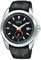 Citizen Eco-Drive WR100 Black Leather Mens Watch