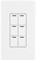 Control4 Ivory Wireless 6 Button Keypad