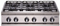DCS 36" Stainless Steel Professional Gas Cooktop