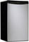 Danby Compact Refrigerator In Black Finish With Stainless Steel Door