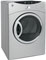 GE Metallic Silver Super Capacity Electric Dryer