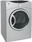 GE Metallic Silver Super Capacity Gas Dryer