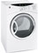 GE White Super Capacity Gas Dryer