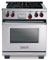 Wolf 30" Dual Fuel Range - Stainless Steel Finish