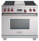 Wolf 36" Dual Fuel Range - Stainless Steel Finish