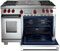 Wolf 48" Dual Fuel Double Oven Range - Stainless Steel Finish