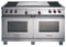 Wolf 60" Dual Fuel Double Oven Range - Stainless Steel Finish