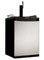 Danby Keg Cooler - Black With Stainless Steel Finish